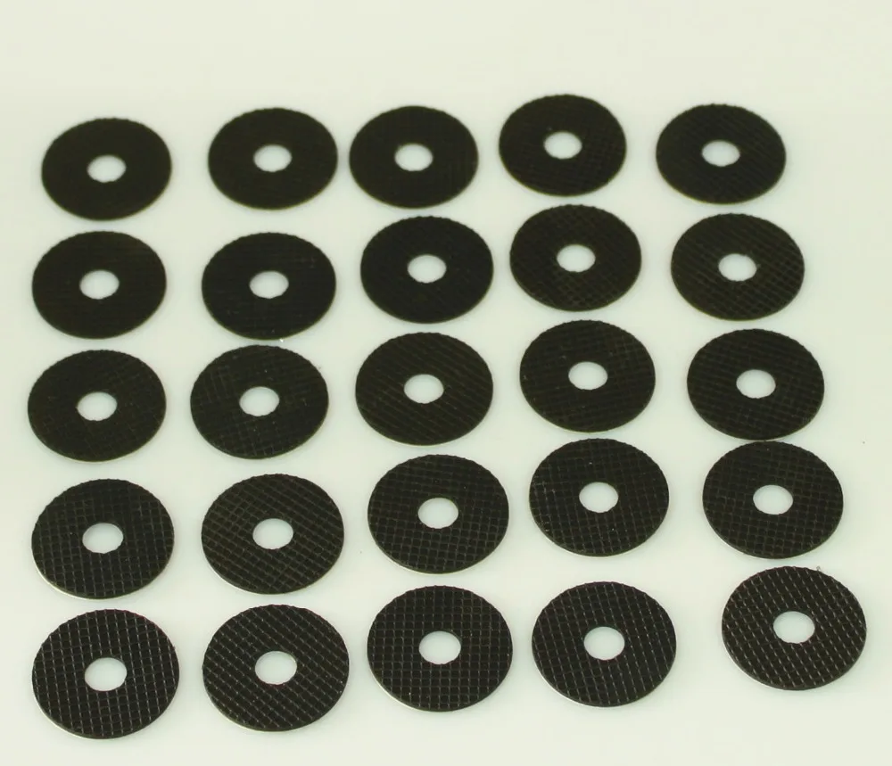 25 x diameter=24mm Rubber Washer with 1/4