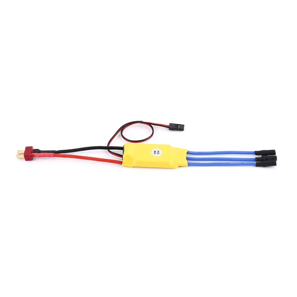 XXD 30A ESC wtyk spawalniczy bezszczotkowy multicoptera regulator prędkości silnika RC BEC t-rex 450