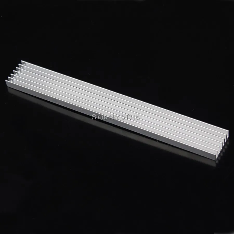 5pcs/lot 150x20x5mm Aluminum Heatsink For LED IC Chip Heat Sink 150mm