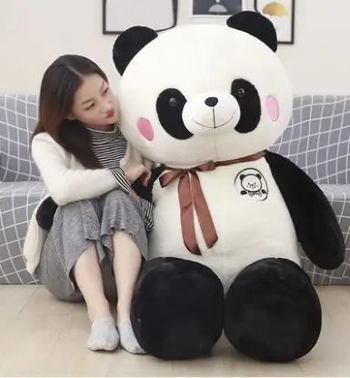 

huge 160cm gaint panda plush toy soft doll hug pillow toy birthday gift h2379