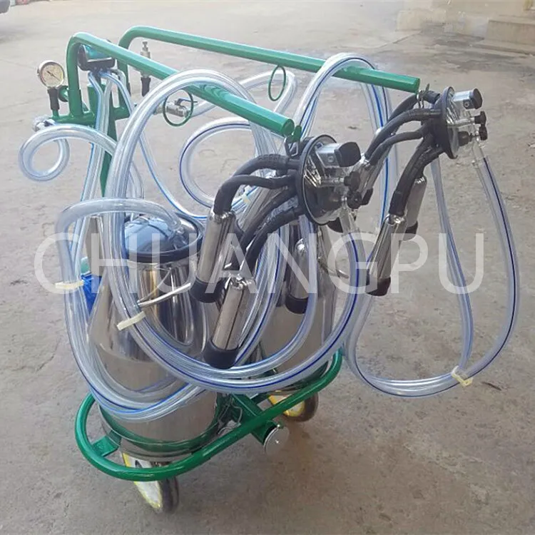 Electric Single Cow Portable Milking Extruding Machine