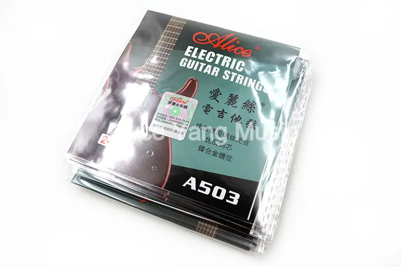 10 Pack Alice A503-L/013 Electric Guitar Strings B-2nd Single Plated Steel String Free Shipping