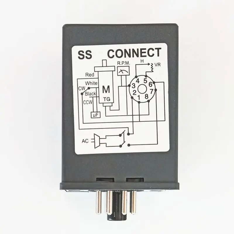 1Pc Motor Speed Controller AC 220V 50HZ Mitdrehen Reverse Option led-anzeige