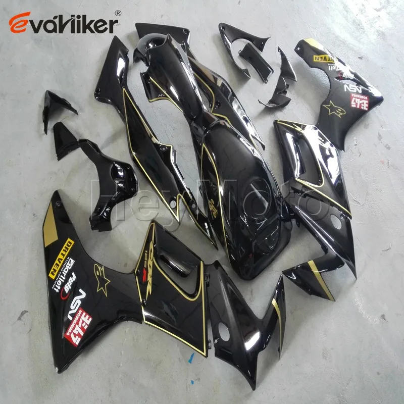 Customised color motorcycle fairing for CBR125R 2004 2005 orange black CBR 125 R 04 05 ABS plastic panels kit H2