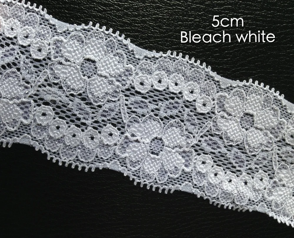 5CM Fashion Elastic flower Lace,Clothes&Dress Accessories,XERY168-2