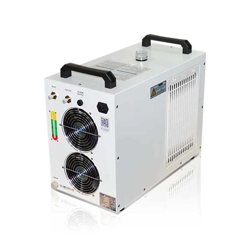 อุตสาหกรรม Chiller CW5200 220V/110V 50/60HZ ระบบทำความเย็นสำหรับ Co2เลเซอร์ตัดแกะสลักเครื่อง