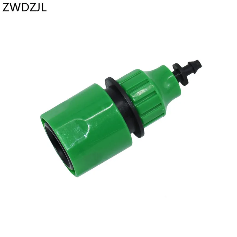 Garden Water Quick Coupling 1/4 Inch Hose Quick Connectors Garden Pipe Connectors Homebrew Watering Tubing Fitting 1PCS