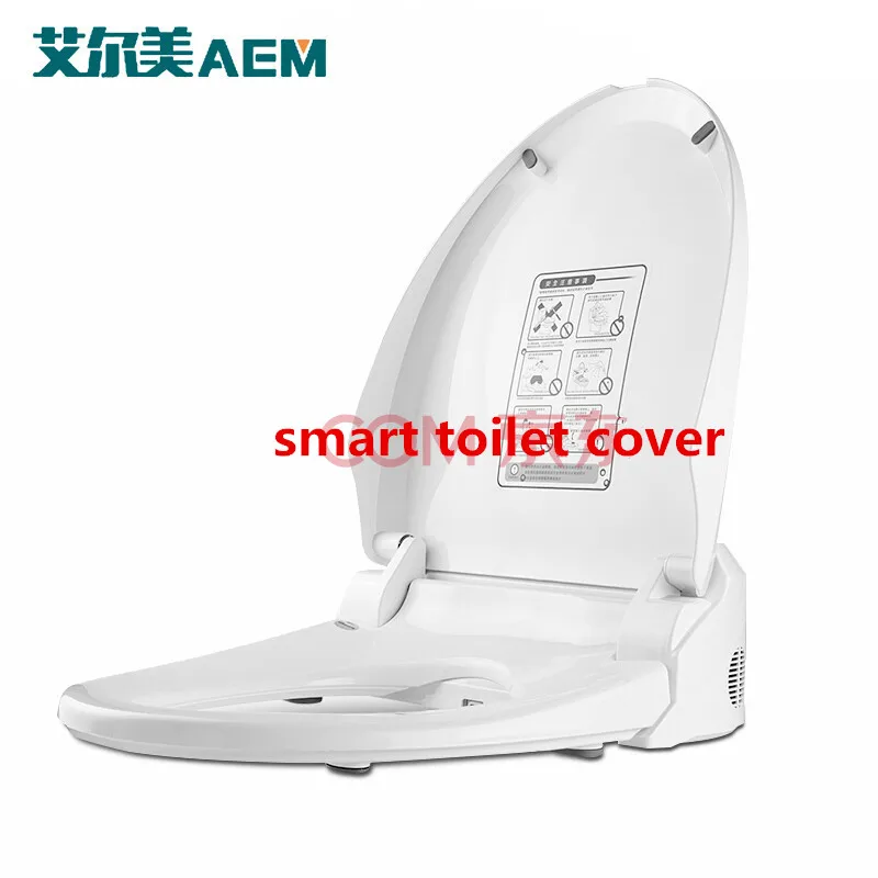 Intelligent Heated Toilet Seat Remote Control Smart Bidet Toilet Seats WC Sitz Water Closet Automatic Toilet Lid Cover Female