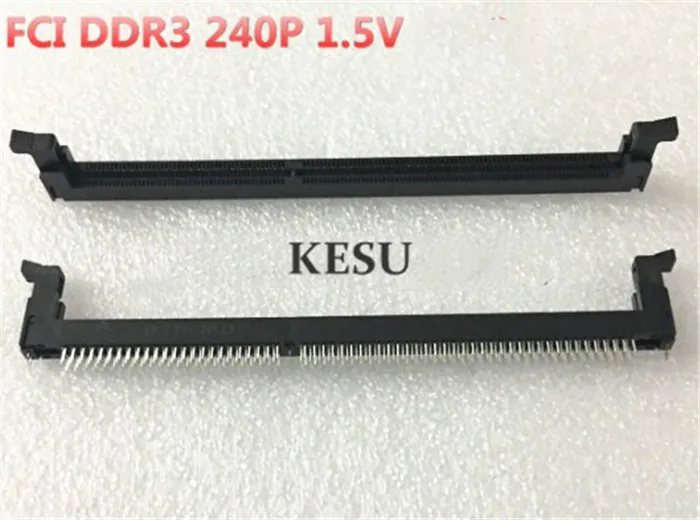 for DDR3 240P 240Pin 240-Pin 1.5V Connectors Computer desktop Memory Slot Sockets