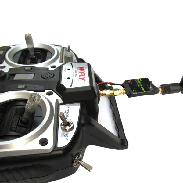 2.4G 2W Radio Signal Booster & Antenna & Feeder For DJI Phantom Multirotor Frsky QX7 X9D PLUS Flysk Transmitter Extend Range