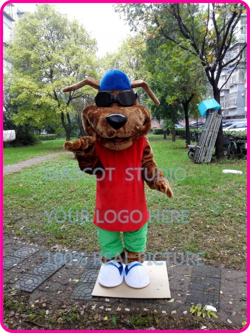 brown dog mascot costume custom fancy costume anime cosplay kit mascotte theme fancy dress carnival costume 401432