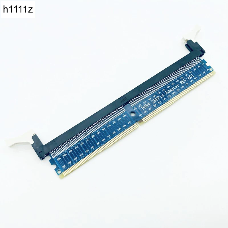 H1111Z Add On Cards Memory Tester RAM DDR4 288Pin DIMM Adapter Riser Memory Protection Card RAM Circuit Post Card for Desktop PC