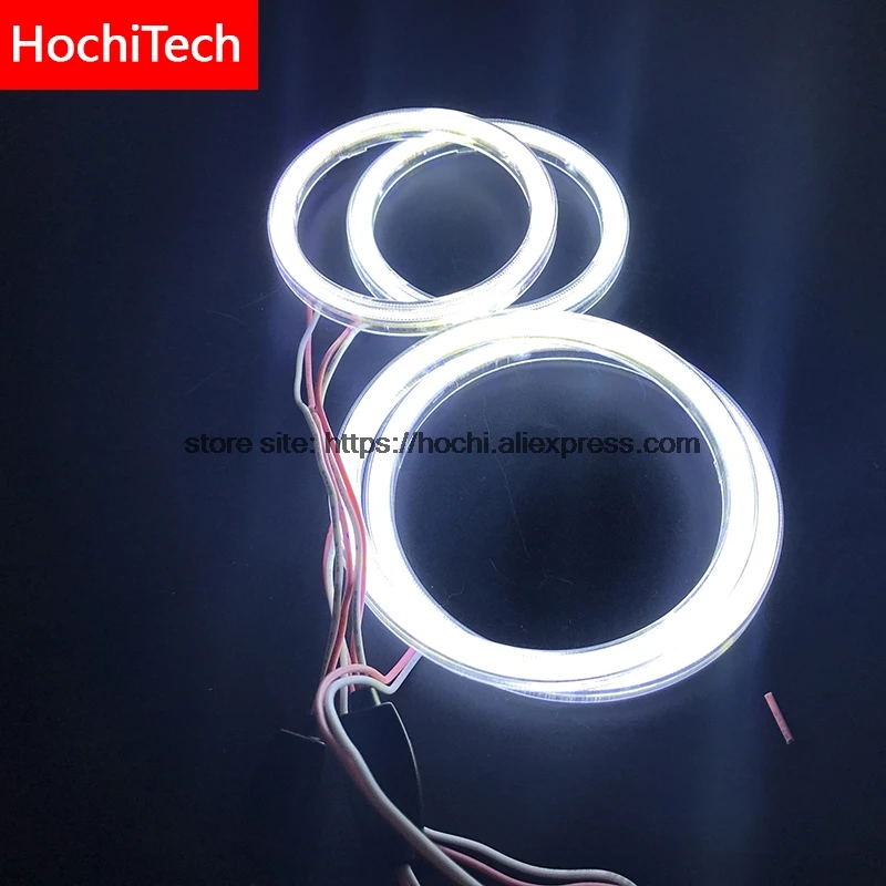 For CHEVROLET CAPTIVA S3X 2006 - 2011 COB Led day Light White Cob Led Angel Eyes Ring Error Free Ultra bright