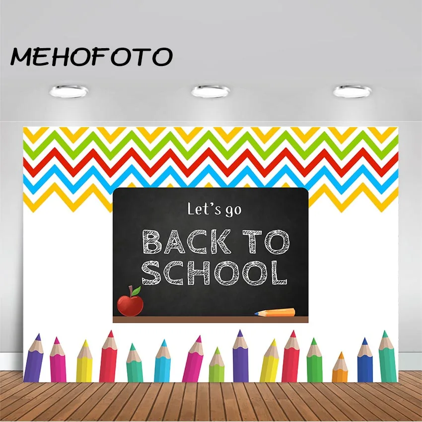 

Back to School Party Backdrop Kid Preschool Photography Background for Photo Booth Back to School Party Decoration Banner