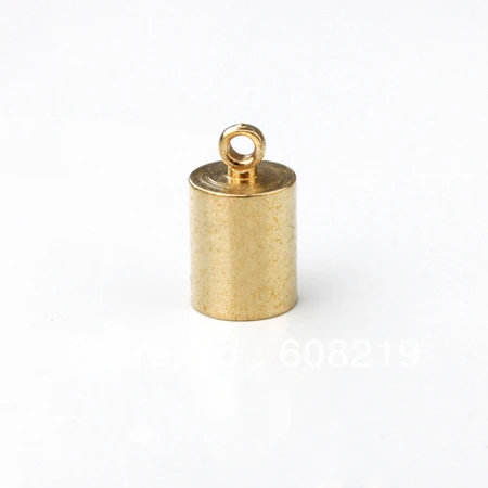 

Jewelry findings Metal End caps for laether cord; crimp end cap; chain end caps 7*12mm 1000pcs