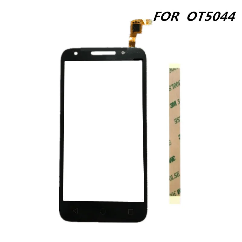 Touch Screen Digitizer for Alcatel One Touch, Front Glass Panel Lens, 5.0in, U5, 5044D, 5044I, 5044OT, 5044Y, OT5044 5044R 5044C