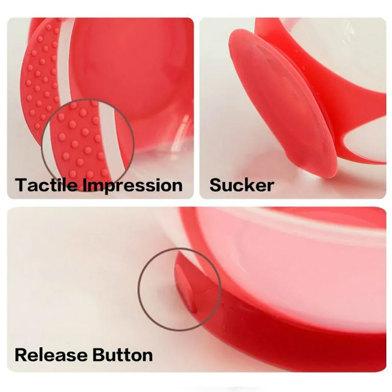 Temperature Sensing Baby Feeding Spoon Child Tableware Food Bowl Learning Dishes Service Suction Cup Children Dinnerware Set