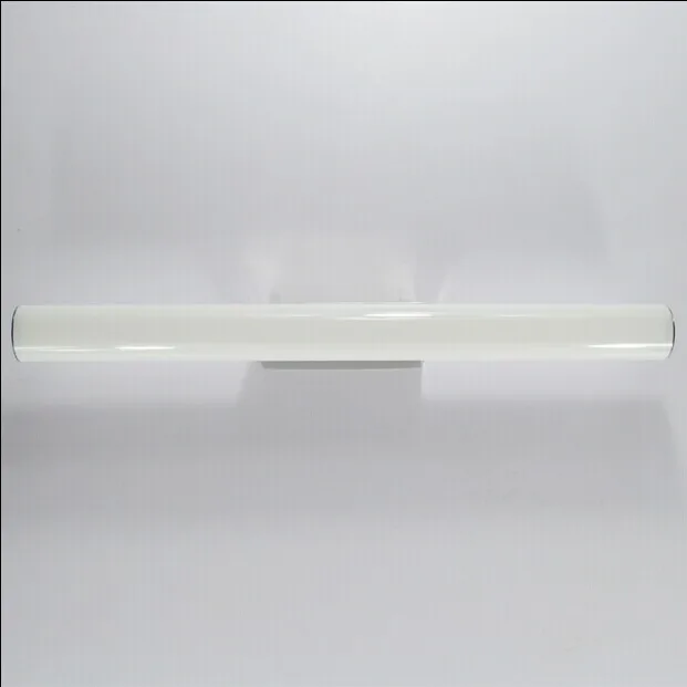 9W 57CM long modern led bathroom mirror head light anti-fog makeup lamp stainless base waterproof Acrylic tube wall lamp