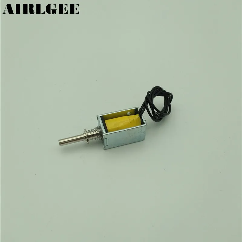 

DC 4.5V 40g/2mm Open Frame Actuator Linear Mini Push Pull Solenoid Electromagnet