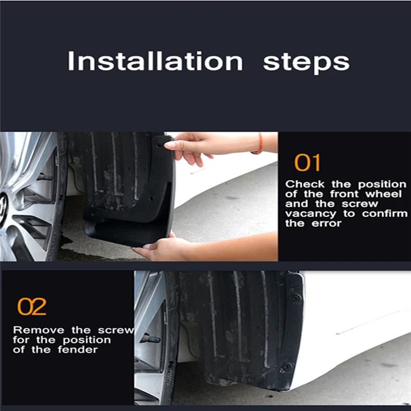 Car Accessories For Subaru Forester SK 2019 2020 2021 Car Mudguards Mud Flaps Splash Guards Fender Protection Cover 4pcs/set