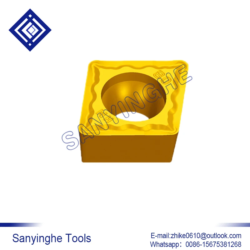 

10 шт./лот YBG202 CCMT120408-HM карбидные Токарные Вставки cnc