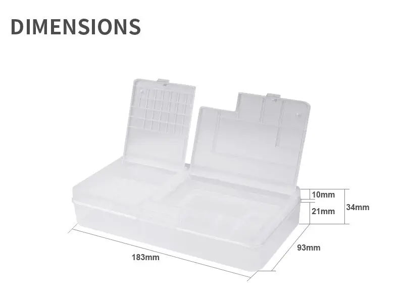 Jyrkior SUNSHINE SS-001A Multi-function Magic Box Mobile Phone LCD Screen Mainboard IC Parts Repair Plastic Storage Box