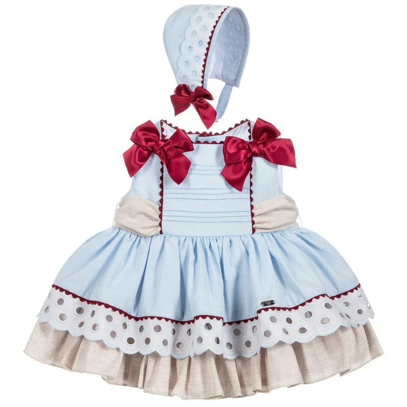 

2019 Summer New Arrivals Spanish Children Clothing Girl Birthday Wedding Dress Children's Birthday Dress Quality Princess Dress