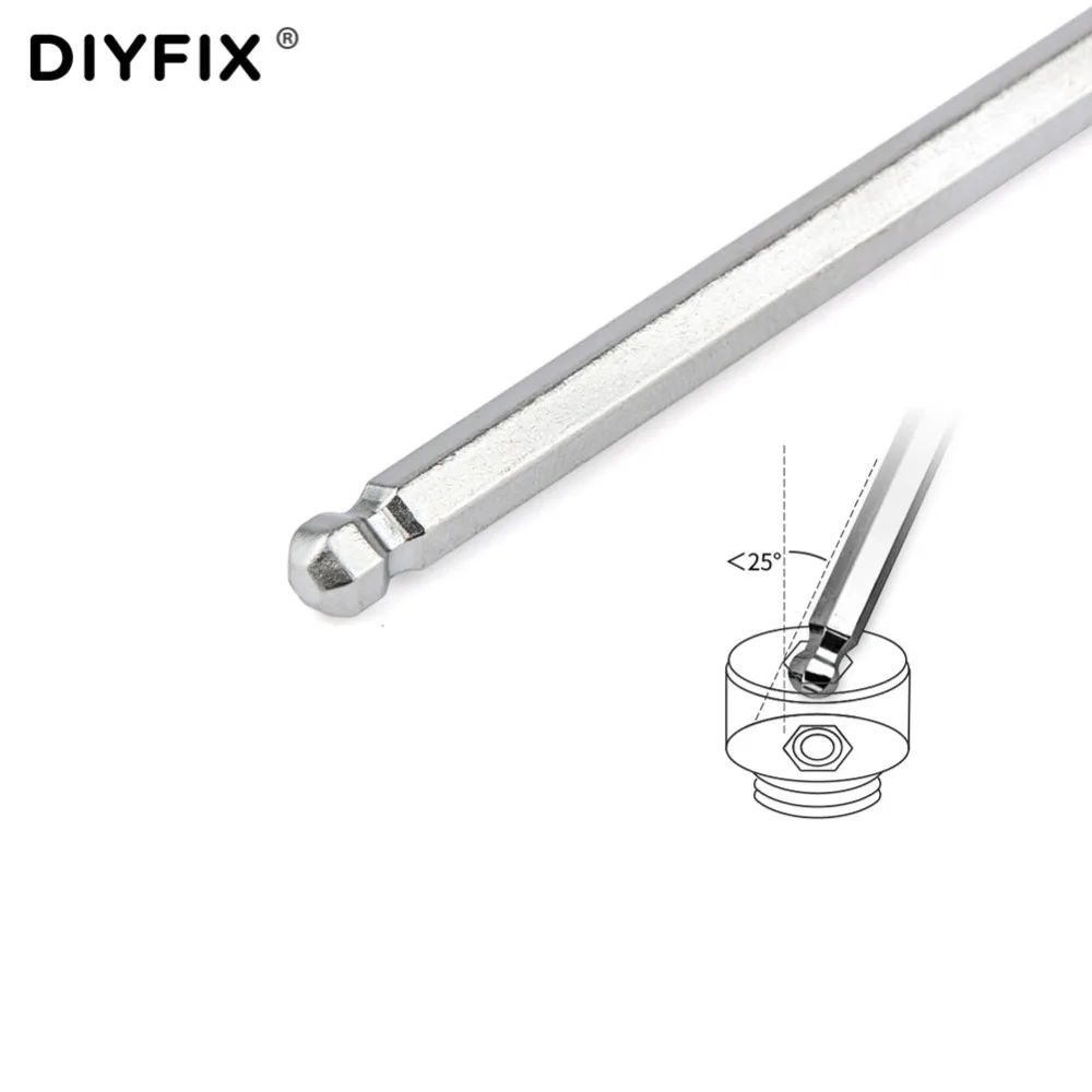 Универсальный шестигранный ключ DIYFIX, набор отверток, торцевой ключ, длинный/короткий кронштейн, набор ручных инструментов