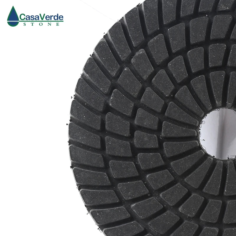 Free shipping DC-BSW02 wet black buff polishing pad 4 inch 100mm for polishing granite and marble