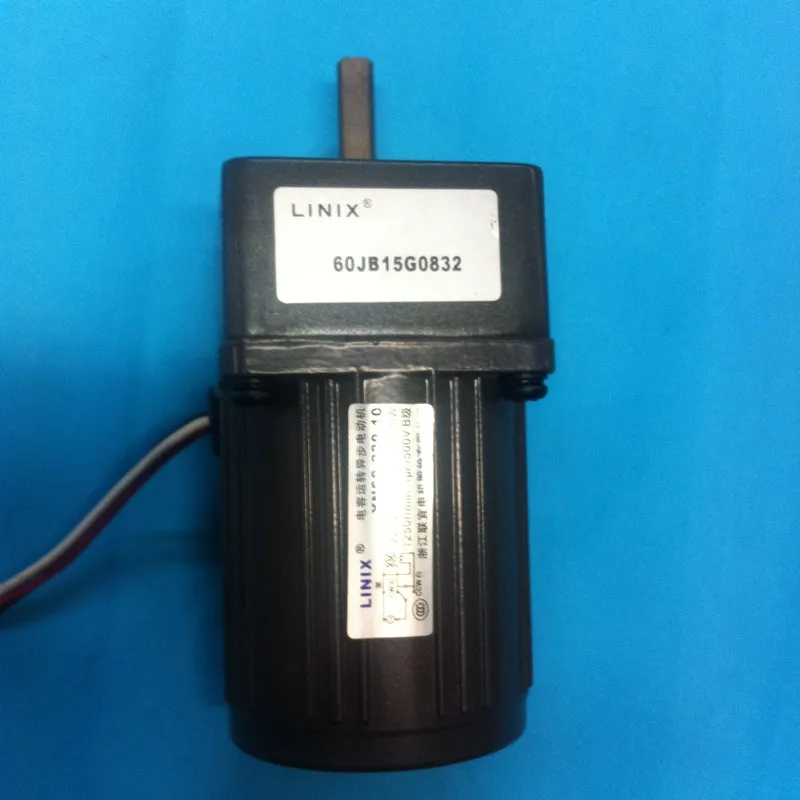 3 lines Constant speed LINIX Gear reducer motor 60JB15G0832 YN60-220-10   220V 10W Deceleration new original YN60-10