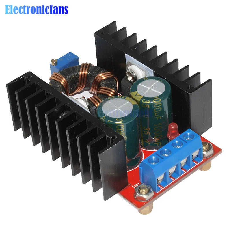 150W DC-DC Boost Converter Step Up Voeding Module 10-32V Om 12-35V 10A laptop Voltage Lading Board Voor Arduino