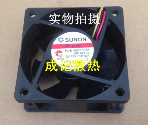 SUNON KDE1206PTVX DC 12V 2.8W 60x60x25mm Server Cooling Fan