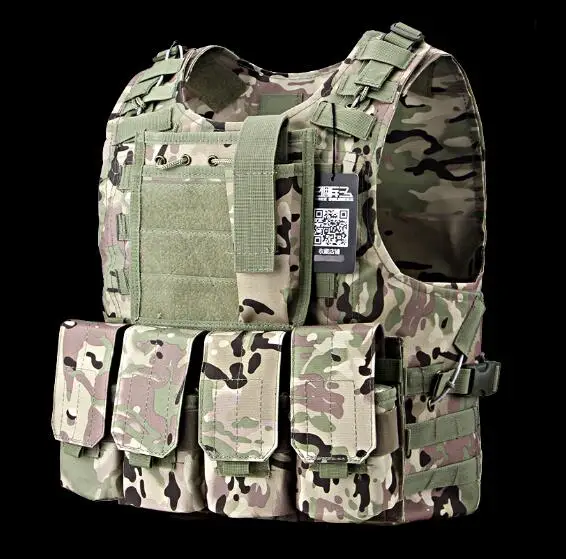 

Tactical Vest ACU Multicam Woodland Camouflage Light Outdoor Simple