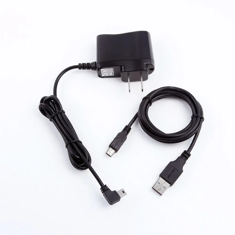 MINI 5PIN  5V 1A  Power Charger Adapter + USB Cord for Samsung HMX-F80 SP F80BP F80BN F80SN