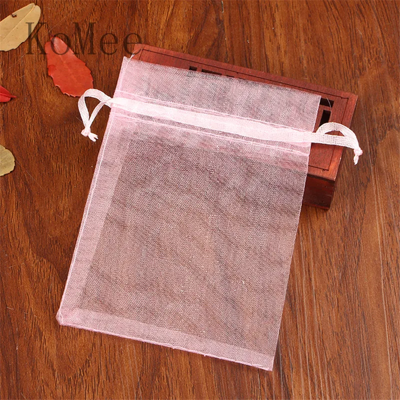 

Free Shipping 500pcs/lot Pink Organza Bags 17x23cm Big Wedding Favor Candy Gifts Packaging Bags Organza Drawstring Gift Bag