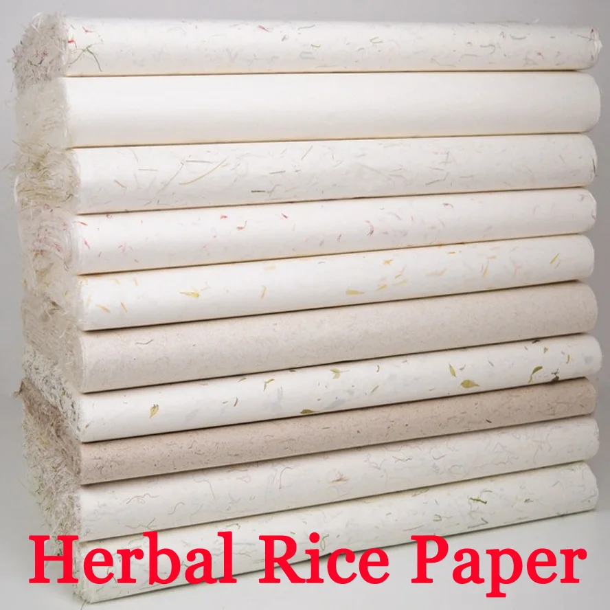 papel chines do arroz de 69138cm yunlong para a caligrafia que pinta o papel de desenho da fibra da planta papel de amoreira 01