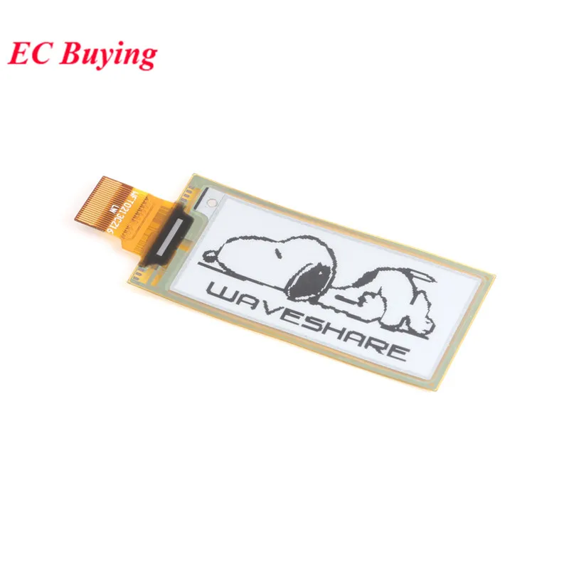 2.13 Inch Flexible Ink Screen 2.13'' Display Module e-Paper Panel Black White SPI Interface 212*104 Display DIY for Raspberry Pi