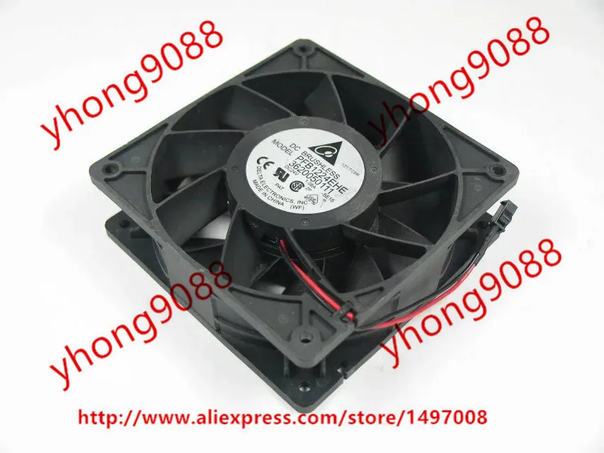 

Delta Electronics PFB1224EHE SE15 DC 24V 1.08A 120x120x38mm Server Cooling Fan