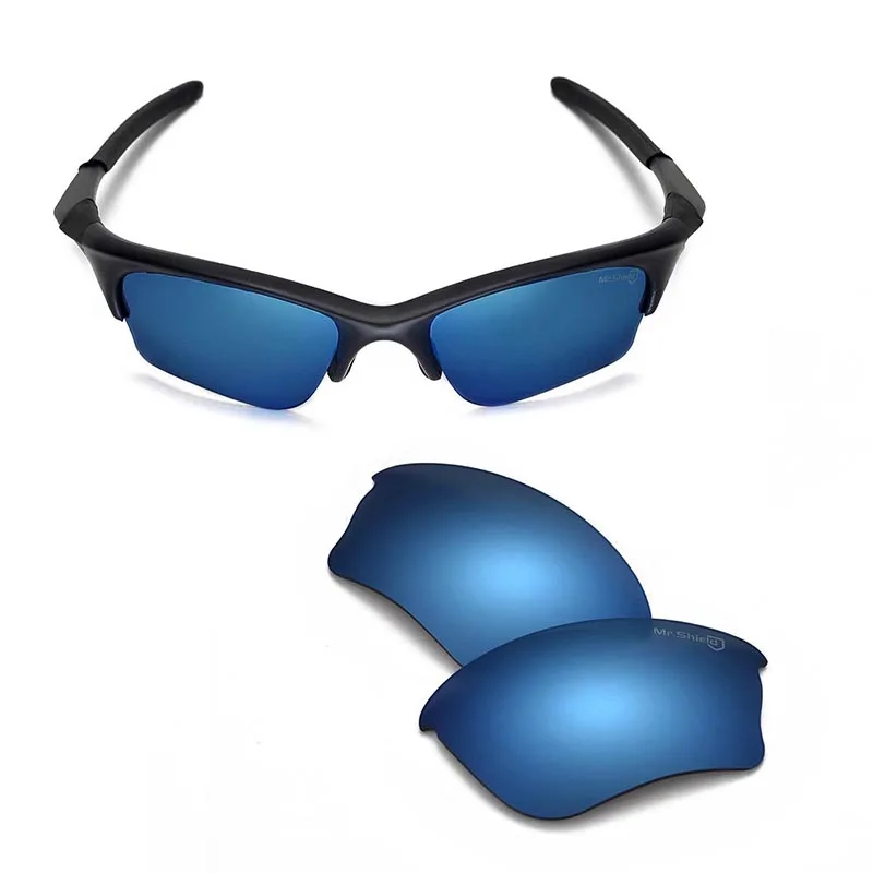 Walleva Mr.Shield  High-Grade Polarized Replacement Lenses for Oakley Half Jacket XLJ Sunglasses 5 colors available