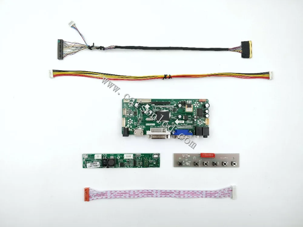 

NT68676 LCD controller board support DVI VGA AUDIO for 17.1 inch LCD panel 1920X1200 LP171WU6-TLA1_TLA2_TLB1_TLB2