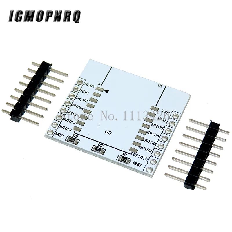 5 개/몫 ESP8266 직렬 WIFI 모듈 어댑터 플레이트 ESP-07, ESP-12F, ESP-12E 적용