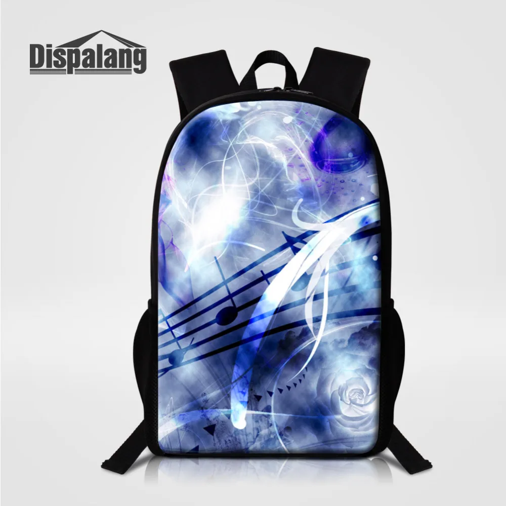 

Dispalang Fashion Backpacks for Teenagers Girls Middle School Students School Bag Music Note Print Women Men Backpack Mochila