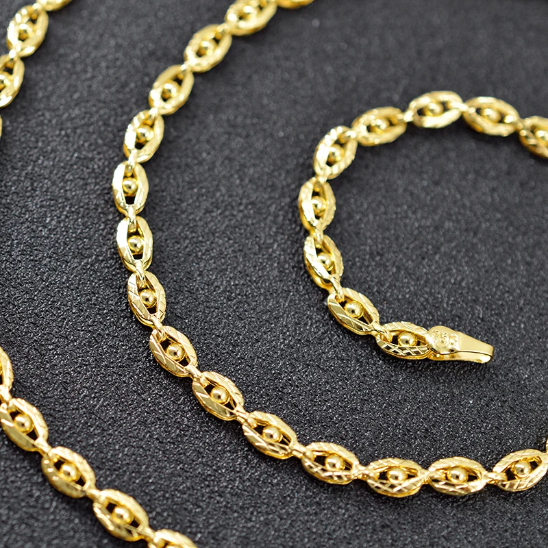 Sunny Jewelry Ethnic Jewelry Link Chain Necklace For Women Flower Necklace Copper Jewelry For Party Anniversary Jewelry Findings