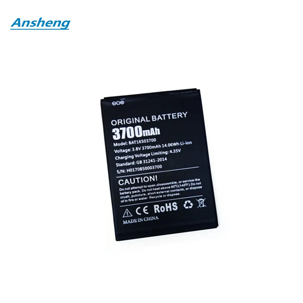 

High Quality 3700mAh BAT16503700 Battery For Doogee X7 X7s Smartphone