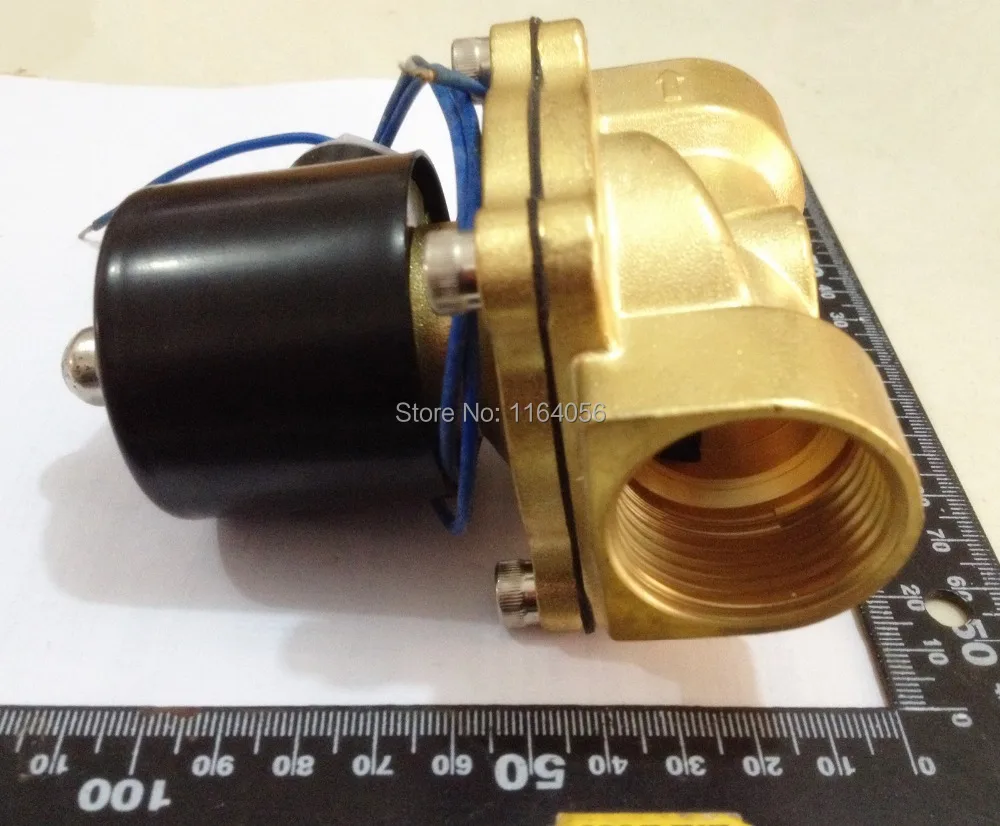 1 pz 2way2position dc12v 1 &quot;valvola solenoide elettrico acqua aria n/c gas acqua aria bsp