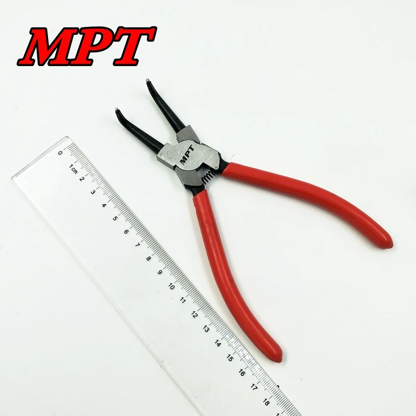 7 inch 180mm Internal Bent Tip Circlip Pliers MHB12002