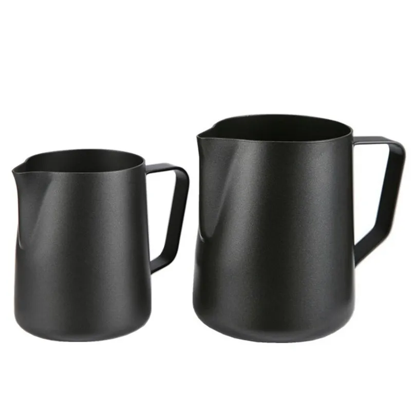 

Frothing jug Espresso Coffee Pitcher Barista Craft Coffee Latte Milk Frothing Jug Stainless Steel Colorful Mug Frothing Jug350ml