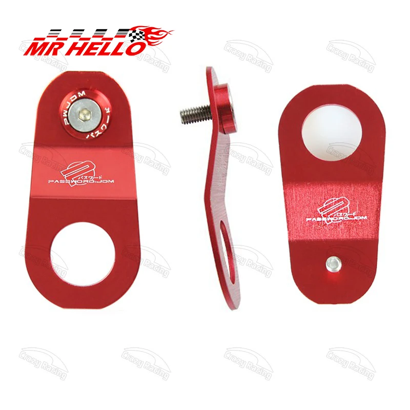 Aluminum Car Radiator Stay Bracket For Honda Civic EK 96-00 Purple Tank Bracket Racing Refrigeration Bracket Car Radiator Stay