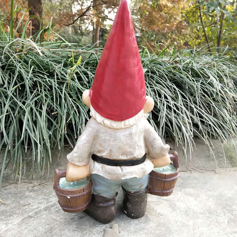 30cm duży rozmiar ogród żywica stary człowiek Gnome Elf figurka dziedziniec Dwarf posągi dom ogród ozdoby zewnętrzne ozdoby