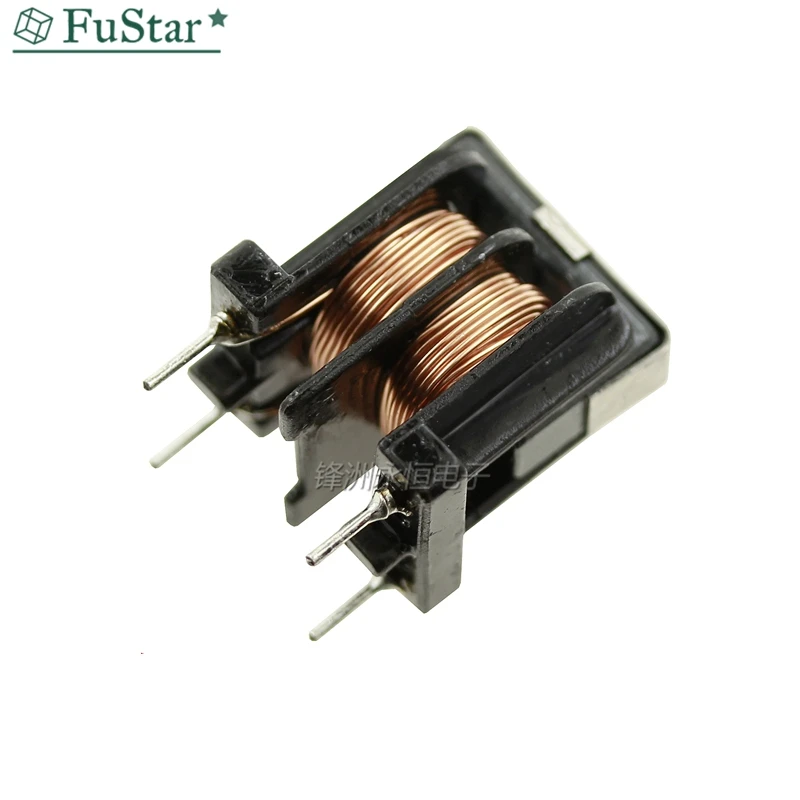 5 Pçs/lote UU10.5 UF10.5 10mH 10MH Pitch 10*13mm Common Mode Choke Inductor para a indutância do filtro Fio de cobre Indutores comuns Quente